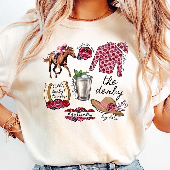 Kentucky Derby Shirt, Talk Derby To Me Shirt, 2025 Kentucky Derby Shirt, Kentucky Derby Party Tee, Racing Horse Racing Shirt, Race Weekend Unisex S-5Xl Hot Trending Shirt, Vintage Birthday Gift