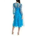 thumbnail image 2 of ML Monique Lhuillier womens  Zinnia Midi Dress, 8, Blue, 2 of 3