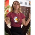 thumbnail image 2 of Find Your Soul Daisy T-Shirt Women -Image by Shutterstock, Female 4X-Large, 2 of 4