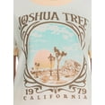 thumbnail image 4 of Joshua Tree Women's Ringer Tee and Short Sleep Set, 2-Piece, 4 of 5