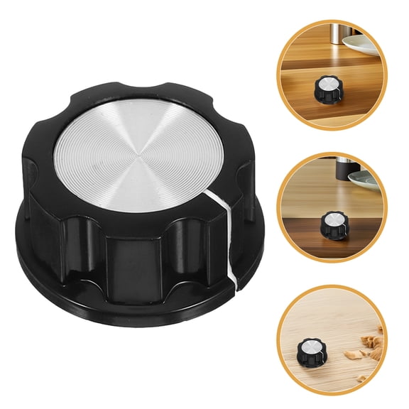 PENIKOKO 4-Pack Universal Replacement Stove Control Knobs, Easy to Install Kitchen Appliance Knobs for Cooktops