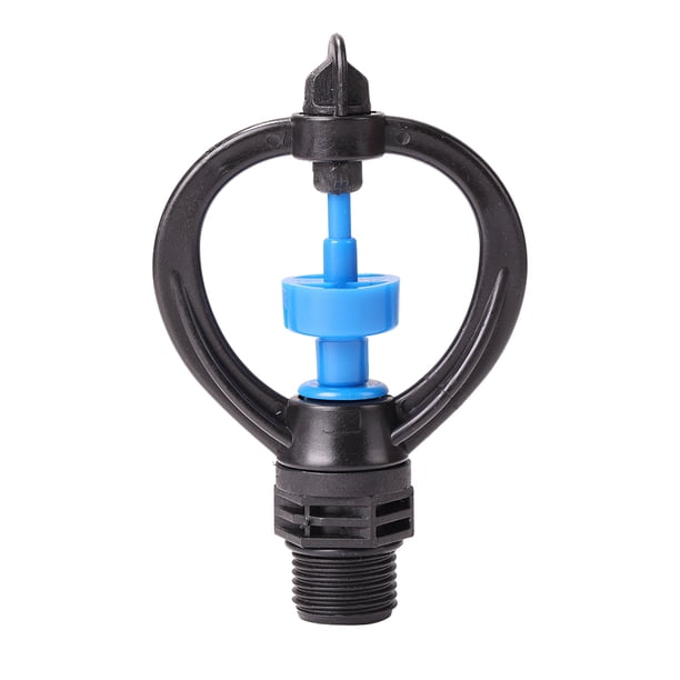 Wdftyju Rociadores giratorios automáticos de 360 grados Boquillas de lluvia de agua para césped y jardín de 1/2 pulgada Wdftyju 6yv4zn9wj3xu7zu8
