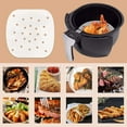 thumbnail image 5 of 9 Inch Air Fryer Paper Liners, Air Fryer Parchment Paper,120 PCS Non-Stick Air Fryer Liners/Steaming Parchment Liner/Perforated Parchment Paper for Air Fryer, Steaming Basket and more, 5 of 5