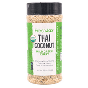 FreshJax Organic Thai Coconut Curry - Mild Green | Extra Large 6.5 oz Bottle | Non GMO, Gluten Free, Keto, Paleo, Organic Green Curry Powder | Handcrafted in Jacksonville