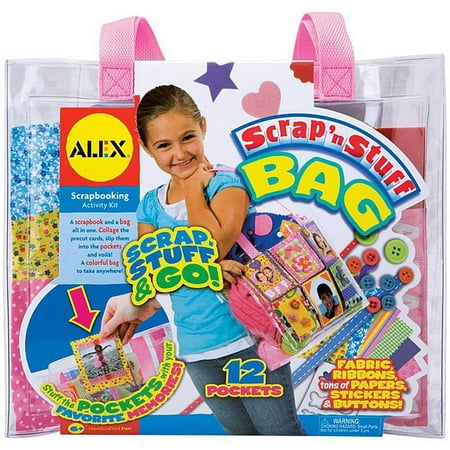 Alex Toys 'Scrap 'n Stuff Bag' Scrapbooking Kit