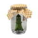 thumbnail image 4 of Estatua de pepinillo en frasco, regalo, obra de arte decorativa, figura de resina, adorno de mesa Enojado, 4 of 9
