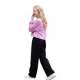 thumbnail image 3 of Grblisyd Tween Girls Clothes Off Shoulder Sweatshirt Top and Wide Leg Pants 2 Piece Outfit Set, 3 of 3