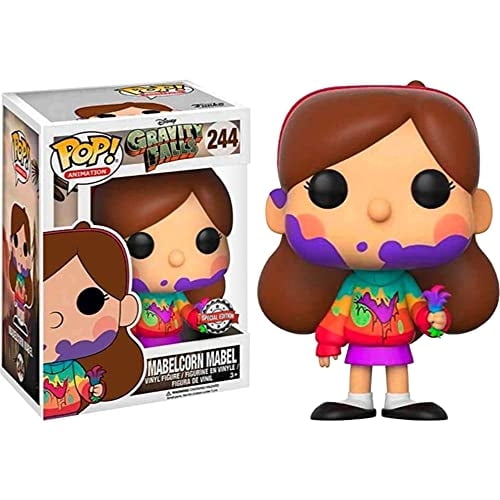 Funko Pop Animation Disney Gravity Falls Mabelcorn Mabel 244 Hot Topic Exclusivo