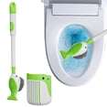 thumbnail image 4 of Copa Baño Montada en La Pared Cepillo Succión para El Inodoro Ballenas Ballena Con Soporte Manzuelo Accesorios Del Dispensador, 4 of 9