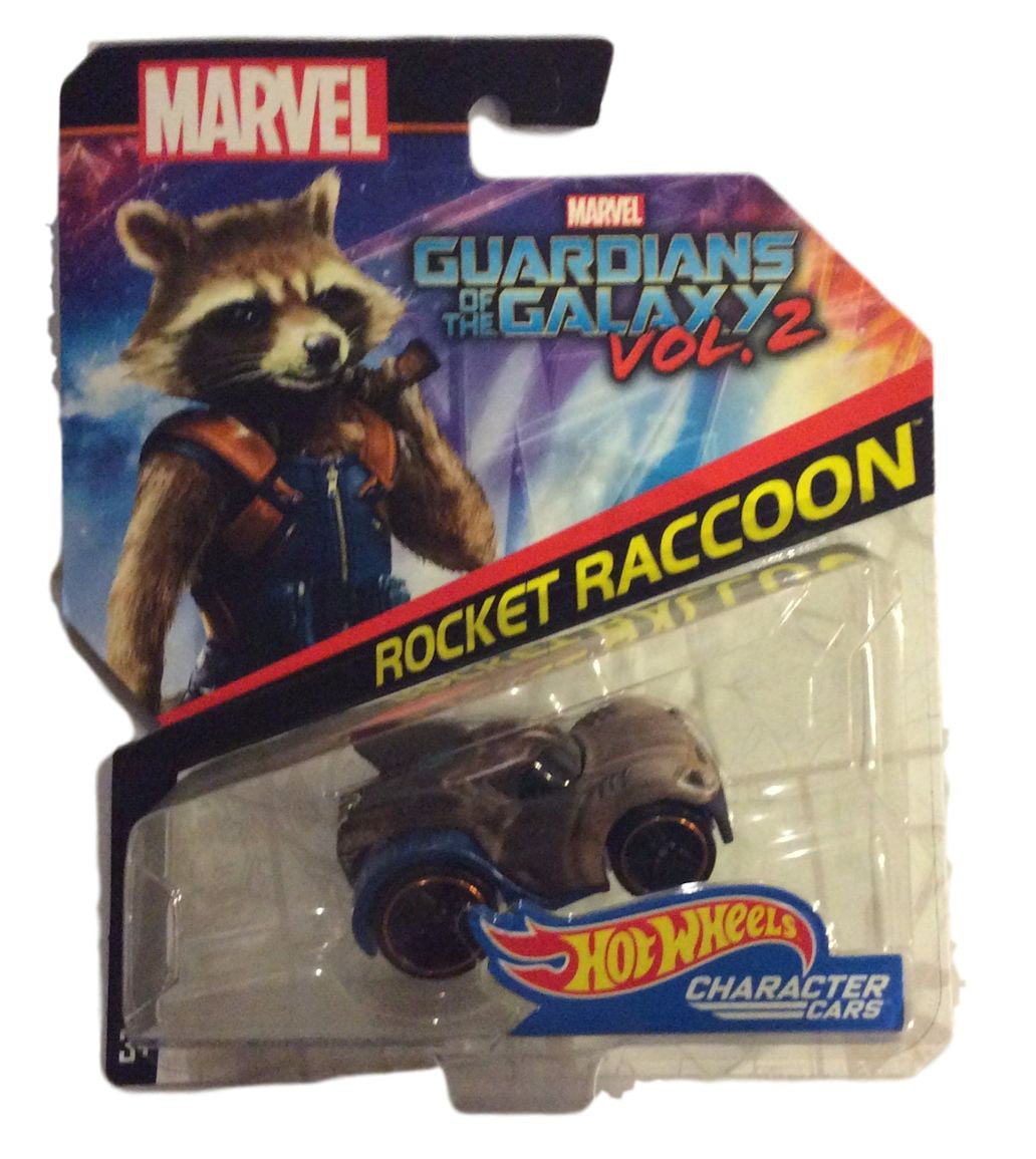 HOT WHEELS 1/64 Marvel Character Vehicle Rocket la tragédie de raccoon 