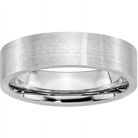 Cobalt Flat Satin 6mm Band