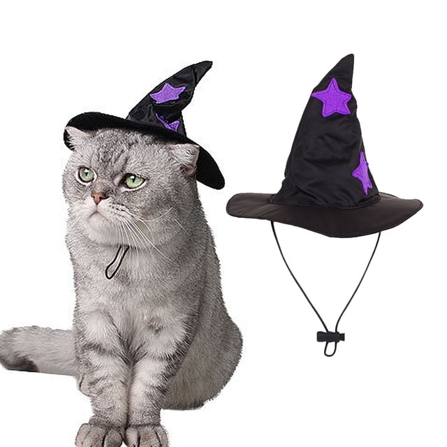 Capa de sombrero para mascotas, capa para perros y gatos, vestido de fiesta para festivales de mascotas