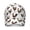 Rooster and Text White Pattern, variant on Rooster Cream Pattern Baseball Cap, Outdoor Travel Cap with Snap Closure & Sweatband, Breathable Eyelets Gifts for Birthday Christmas Thanksgiving