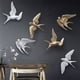 thumbnail image 1 of Decoración de pared para sala de estar nórdica, colgante para entrada, restaurante, arte creativo, pájaro 3D, luz colgante de pared de lujo, 1 of 3