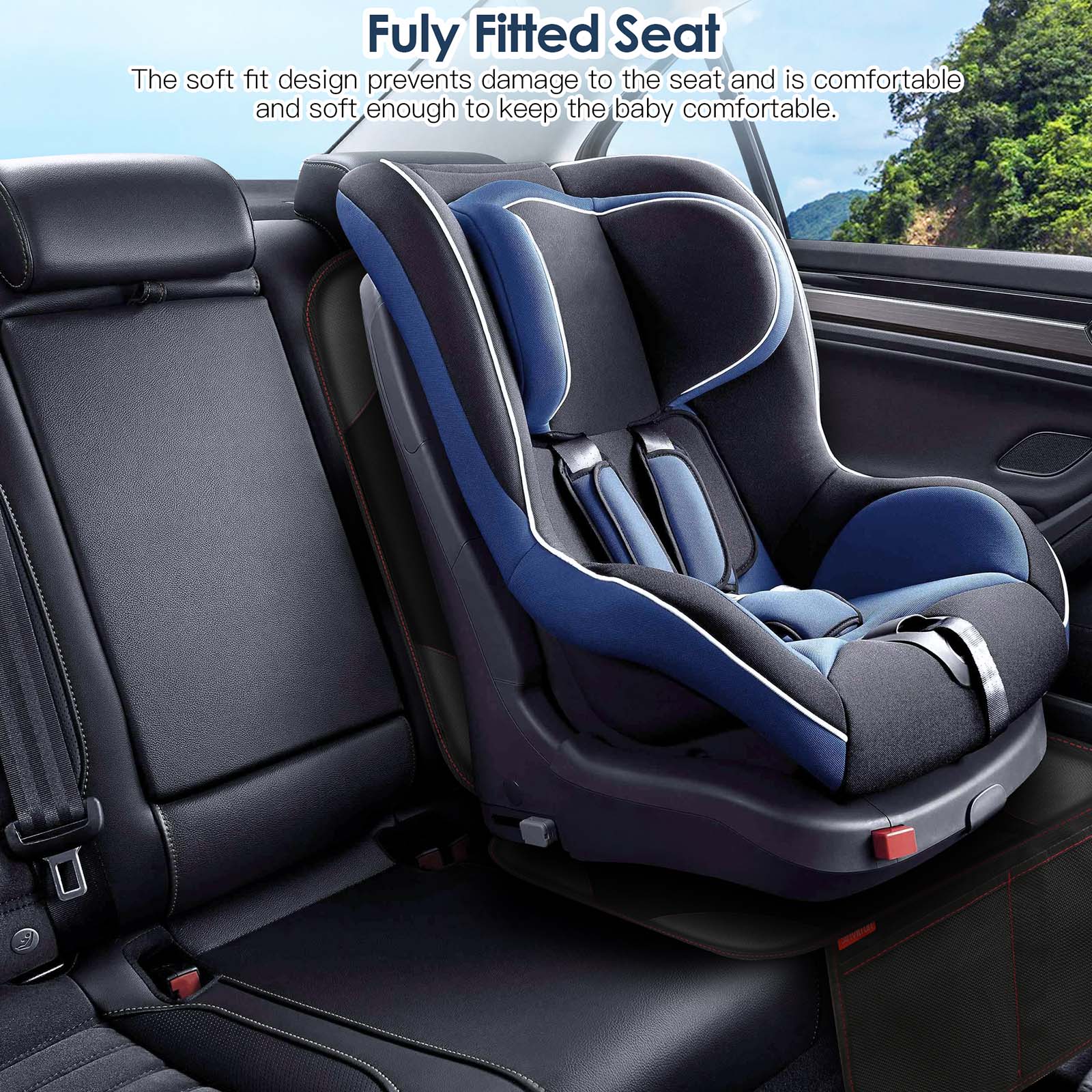 Siivton Car Seat Protector Waterproof Oxford 2-Pack photo 8