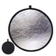thumbnail image 3 of Reflector de luz plegable 2 en 1, Reflector de fotografía Reflector de fotos portátil para transmisión en exteriores y viajes en interiores plateado, 3 of 10