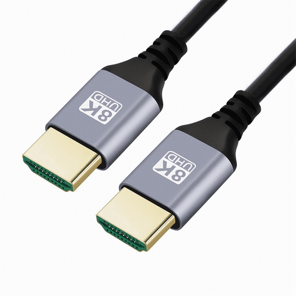 HDTV 2.1 8K Ultra HD Cable -Compatible 19+1 Core OD4.0 Ultra Thin Cable Multi-Function Tv Computer Monitor Cable,A