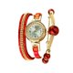 thumbnail image 4 of Fiudx Liquidación de ofertas flash CCQ Repulse de pulsera en cuarzo analógico en esfera colgante de agua vintage para mujer, 4 of 4