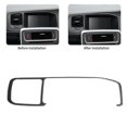 thumbnail image 2 of Console Navigation Panle Frame Trim GPS Carbon Fiber Cover Fit for V60 S60 2010‑2017LHD, 2 of 3