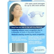 Breathe Right Nasal Strips Clear Small/Medium 30 Each (Pack of 4)