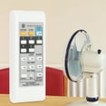 thumbnail image 4 of Mando a distancia universal para ventilador eléctrico, ABS blanco, controlador duradero para KDK ELMARK, 4 of 10