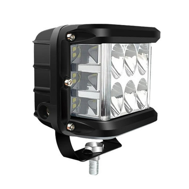 Luz de trabajo LED genérica, luz intermitente para coche, 6000 K, resistente al desgaste, alta potencia para yates. Blanco Rojo Azul