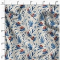 thumbnail image 6 of Soimoi Velvet Blue Fabric By the Yard - 54 Inch Wide - Florals Print Fabric - Elegant and Timeless Patterns for Fashion and Home Decor Printed Fabric, 6 of 6