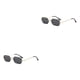 thumbnail image 1 of Jumpingount Gafas de sol para mujer 400 cómodas de usar almohadillas suaves para la nariz gafas de sol rectangulares de estilo moderno Type5 NO5, 1 of 6