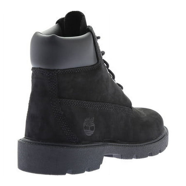 Big Kids 6 Inch Black Boot 6.5 M US Big Kid Walmart