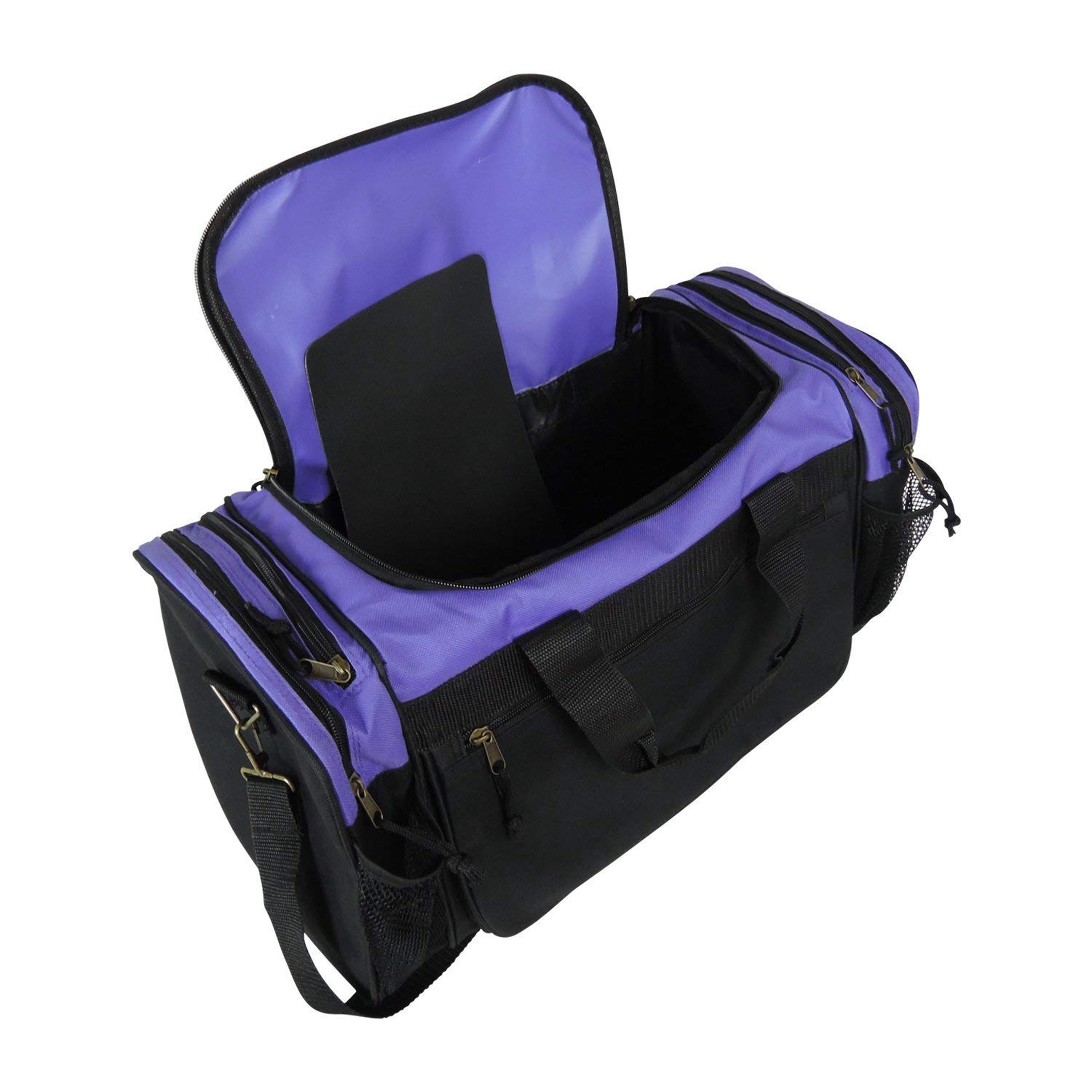 ProEquip 17" Sport Gym Duffle Bag Travel Size Sport Durable Gym Bag (Purple)