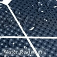 thumbnail image 2 of Blue Shower Curtain for Bathroom Geometric Shower Curtain with Heavy Duty Water Repellent Bath Decor for Showers Bathtubs, 72 x 72 inch, Navy Blue, 2 of 6