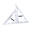 thumbnail image 4 of Abbracc Math Geometry Ruler Teaching Supplies Learning Tool Schooling Stationery for Office Drafting Home Engineering Students 2pcs Ruler, 4 of 9
