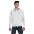 thumbnail image 1 of Champion Mens Double Dry Action Fleece Full Zip Hood, M, Silver Grey, 1 of 3