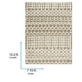 thumbnail image 7 of Livabliss Area Rugs for Living Room, 8x10 Urban Shag Global Medium Brown Rug, Bedroom Dining Room Home Decor Stain Resistant Carpet (7'10" x 10'2"), 7 of 7