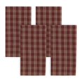 thumbnail image 1 of Park Designs Ensemble de Serviettes Rouges Sturbridge de 4, 1 of 4