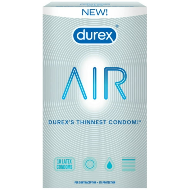 Durex Air Condoms Extra Thin 10 Count 4 Pack Walmart Com Durex Air Condoms Extra Thin 10 Count 4 Pack Walmart Com