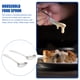 thumbnail image 5 of 2 PCS Exquisita casa de acero inoxidable cucharas simples cucharas de alimentos para comer, 5 of 6