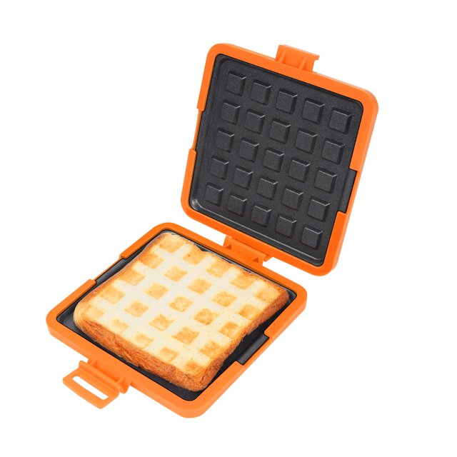 Fabricante de Sándwiches de Toastie de Microondas, Sándwich de Panini de Queso Tostadora de Microonda de Microondas, Recubrimiento sin Palo de Microonda Toastie Sandwich