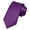 Purple, variant on Men’s Purple Tie Solid Color Necktie, 3.15 inch Wide