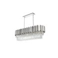 thumbnail image 3 of Elegant Lighting Willow 47 Inch Rectangular Chandelier In Chrome, 3 of 8