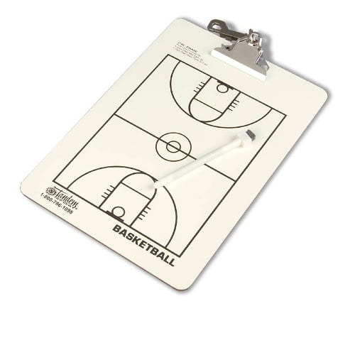 Coaching Board by Tandem Sport, Basketball 8.75'' x 12.5''