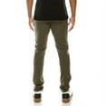 thumbnail image 3 of J. METHOD Men’s Chino Pants Basic Classic Slim Fit Twill Stretch Solid Casual Work Trouser, 3 of 5