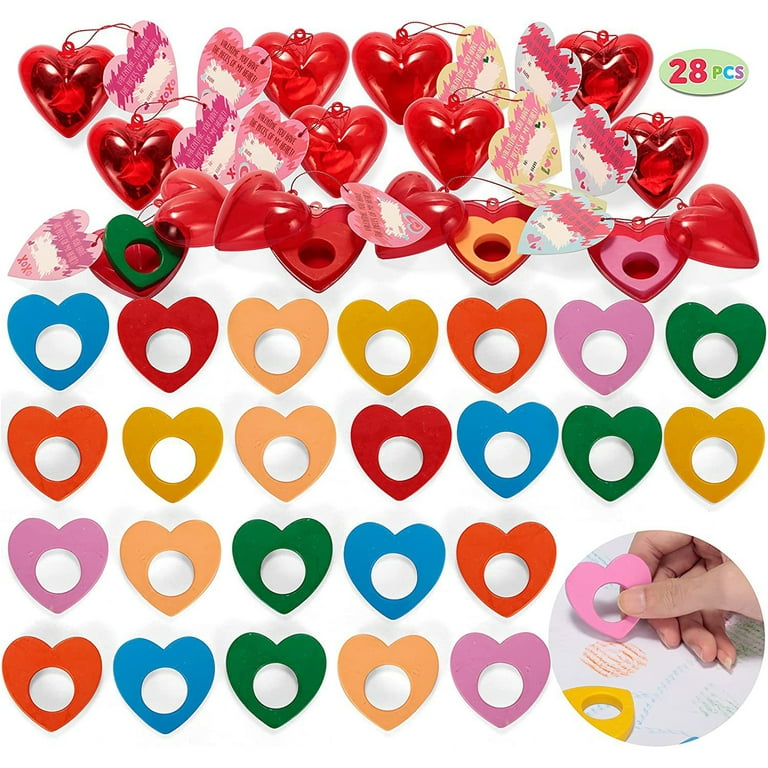 Multi Hearts Valentine's Day Stickers