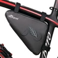 thumbnail image 1 of NDakter Bolsa de almacenamiento para cuadro de bicicleta, bolsa triangular impermeable de 2 litros, paquete de ciclismo para teléfono, billetera, llaves, herramientas, accesorios, bicicletas, bolsa pa, 1 of 8