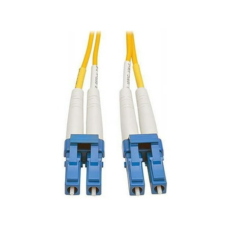 UPC: 0037332122810 | Tripp Lite Duplex Singlemode 8.3/125 Fiber Patch Cable (LC/LC) 15M 50-ft. (N370-15M)