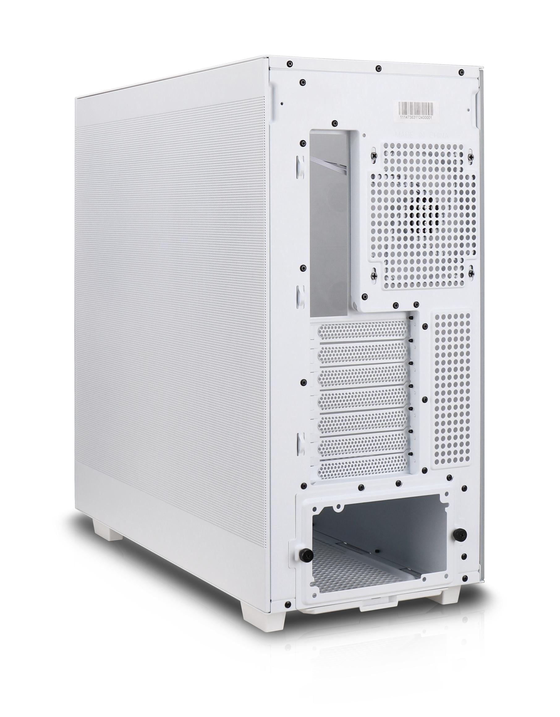 Rosewill Helium Flow White Mid Tower Computer Gaming Case, Mesh Panel, ATX, Tool-less, High-Airflow, 1x 120mm PWM Fan