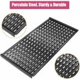 thumbnail image 5 of 17 Inch Grill Grates for Charbroil Performance Tru-Infrared 2 Burner Gas Grill 463633316, 463672016 463672216, 463672416, Porcelain Steel Replacement Emitter Plates$$Garden & Patio, 5 of 7
