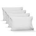 thumbnail image 1 of 4 Fundas de almohada Rebeca percal 200 Estándar Blanco, 1 of 6