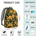 thumbnail image 6 of Sunflower Backpack for School,Cute School Bag,Schoolbag with Adjustable Shoulder Straps & Padded Back,15.3"x11"x7.1"., 6 of 6