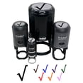 thumbnail image 1 of Square Root Math Symbol Self-Inking Rubber Stamp Ink Stamper - Red Ink - Small 3/4 Inch, 1 of 7